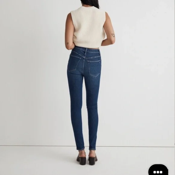 Madewell 10" High-Rise Skinny Jeans - Picture 2 of 6